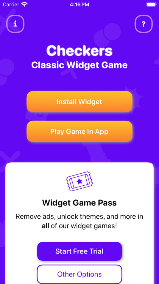 Checkers Classic Widget Game (macOS) Podle: Cromulent Labs Checkers Classic Widget Game (macOS) Podle: Cromulent Labs