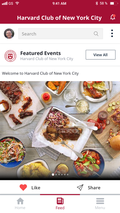 Harvard Club of New York City Screenshot