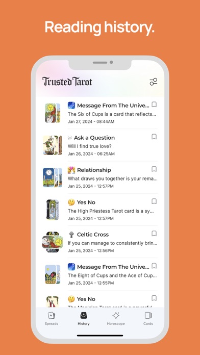 Trusted Tarot Screenshot 3 - AppWisp.com Trusted Tarot Screenshot 3 - AppWisp.com