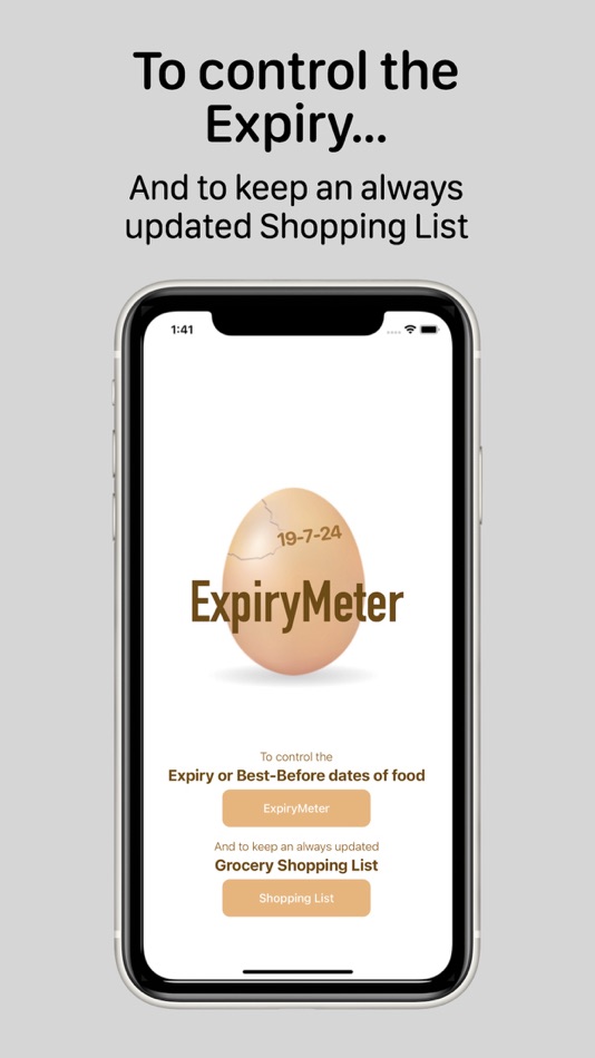 #1. ExpiryMeter (iOS) By: Francisco Lara Ruiz