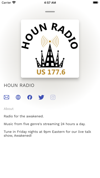 Houn Radio Mobile App Screenshot 3 - AppWisp.com Houn Radio Mobile App Screenshot 3 - AppWisp.com