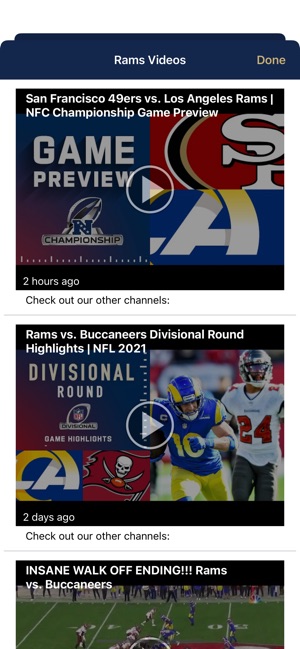 Rams vs. Buccaneers Divisional Round Highlights