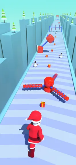 Game screenshot Santa Fun Run 3D-Running Games hack