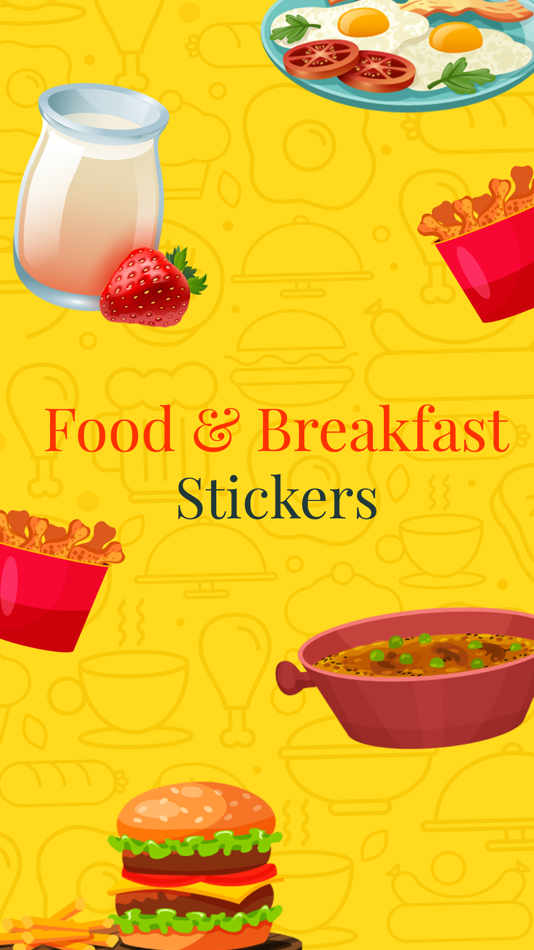 Food n Breakfast Stickers - 1.5 - (iOS)