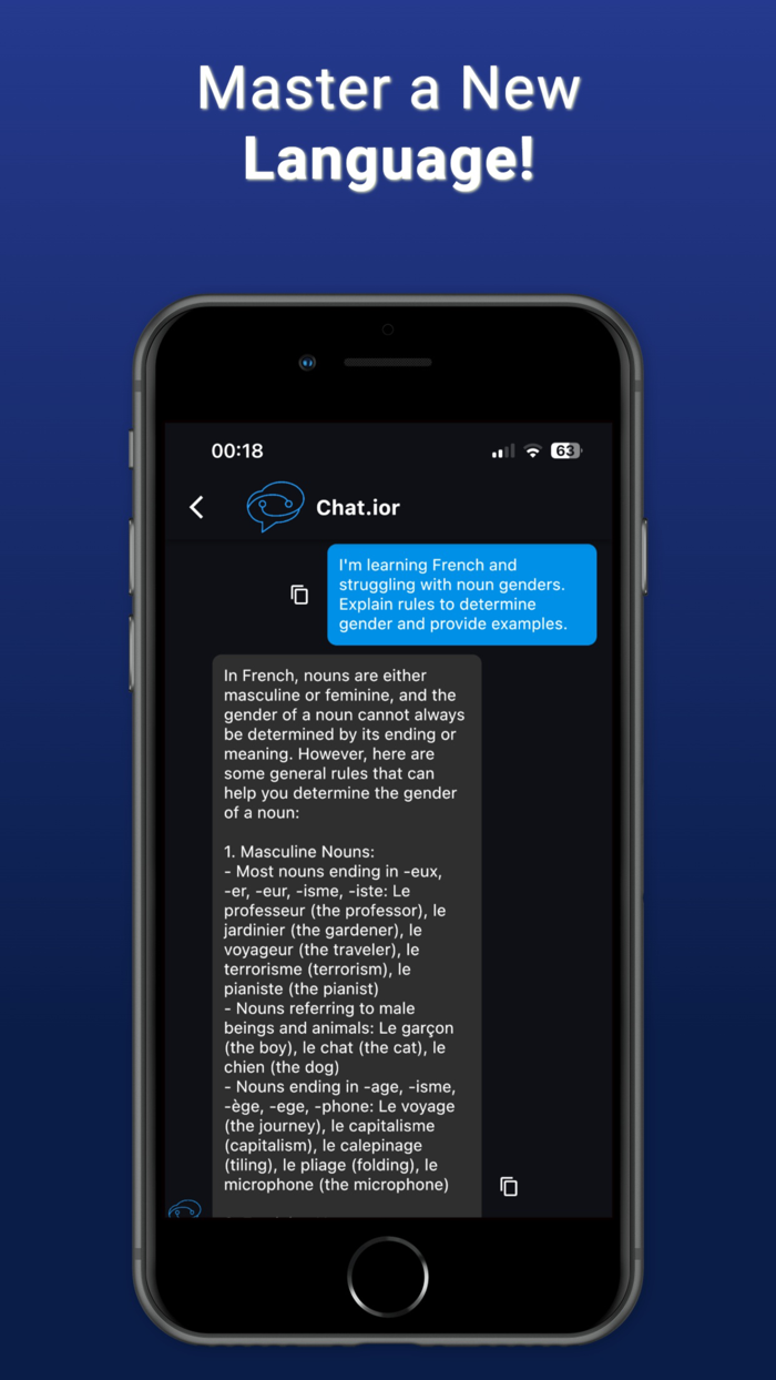Chat.ior - Smart AI Chatbot