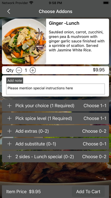 Sadudee Thai Food Screenshot