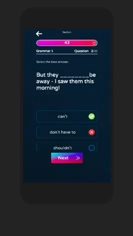 Game screenshot English Questionnaire hack