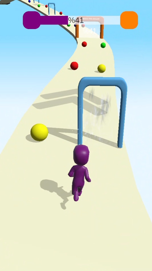 #2. Color Match Run (iOS) 由: Nebih Basaran