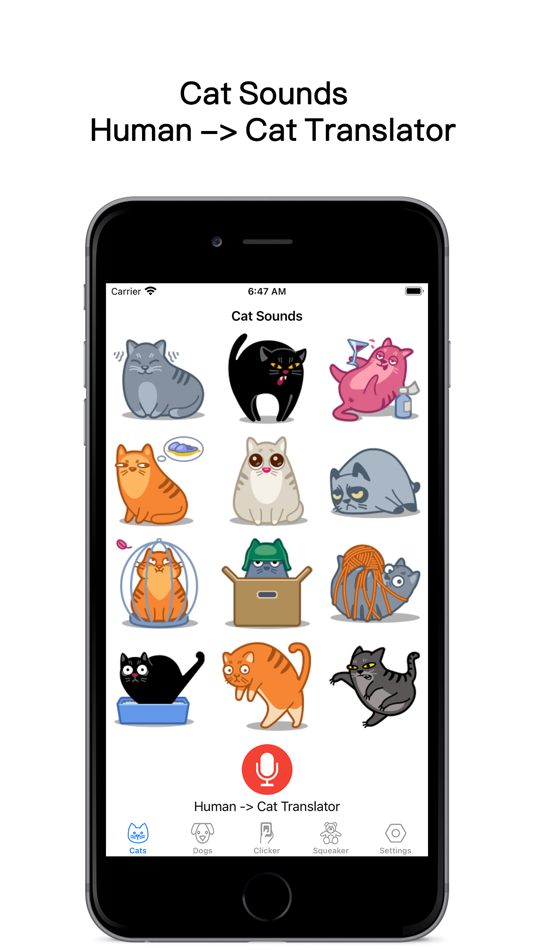 #1. Cat Sounds Dog Translator (iOS) 由: 建钧 黎