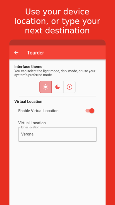 Tourder Screenshot