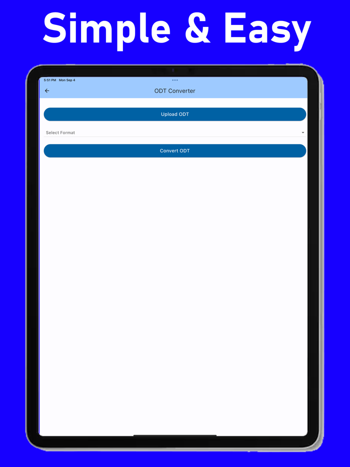 ODT Converter Reader PDF DOCX