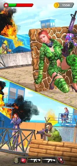 Game screenshot Infantry War Attack Gun Battle mod apk