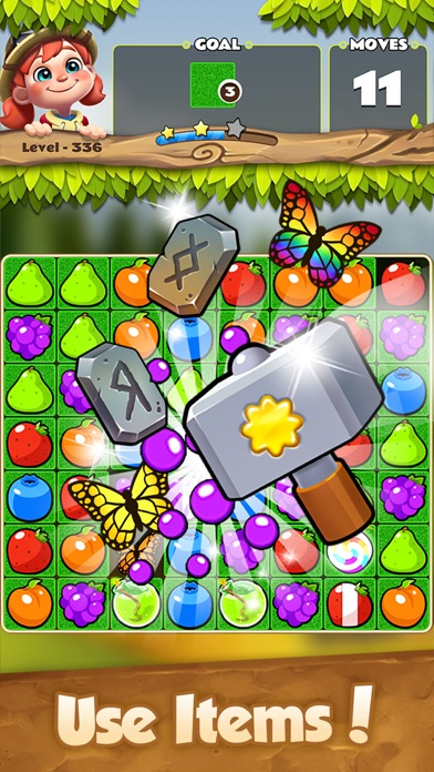Fruits POP - Jungle Adventure Screenshot