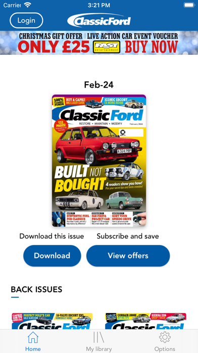 Classic Ford Magazine Screenshot