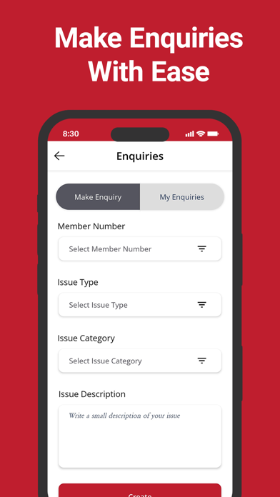 Kingdom Sacco Mobile App Screenshot