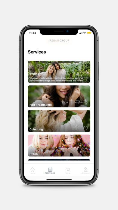 JAS Hair Group Screenshot