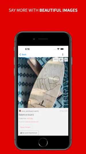 myWishBoard wishlists screenshot 3