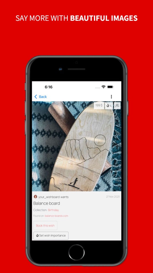 #3. myWishBoard wishlists (iOS) By: Dmitry Amroyan