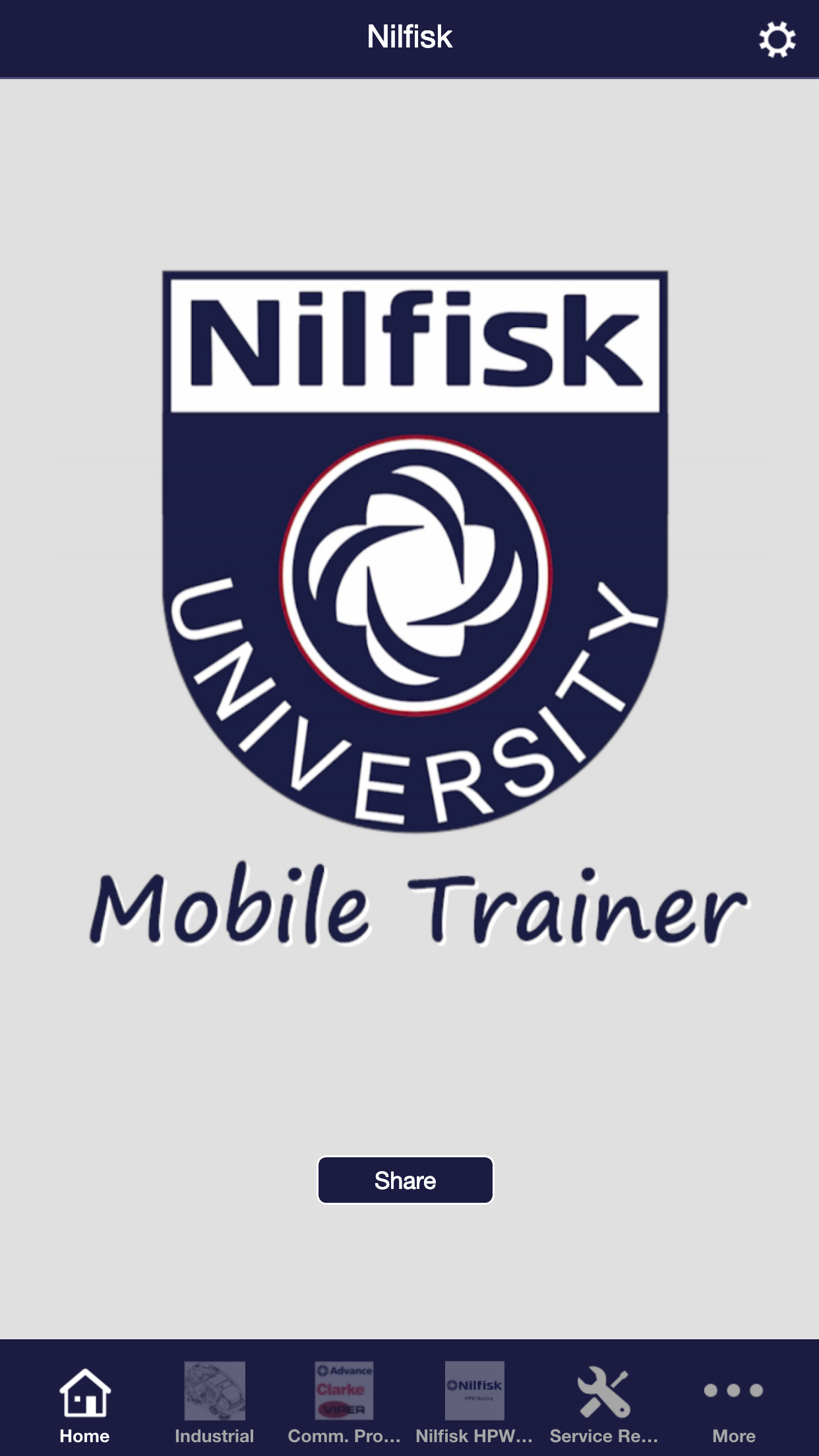 Nilfisk University Mobile