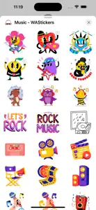 Music - WAStickers screenshot #9 for iPhone