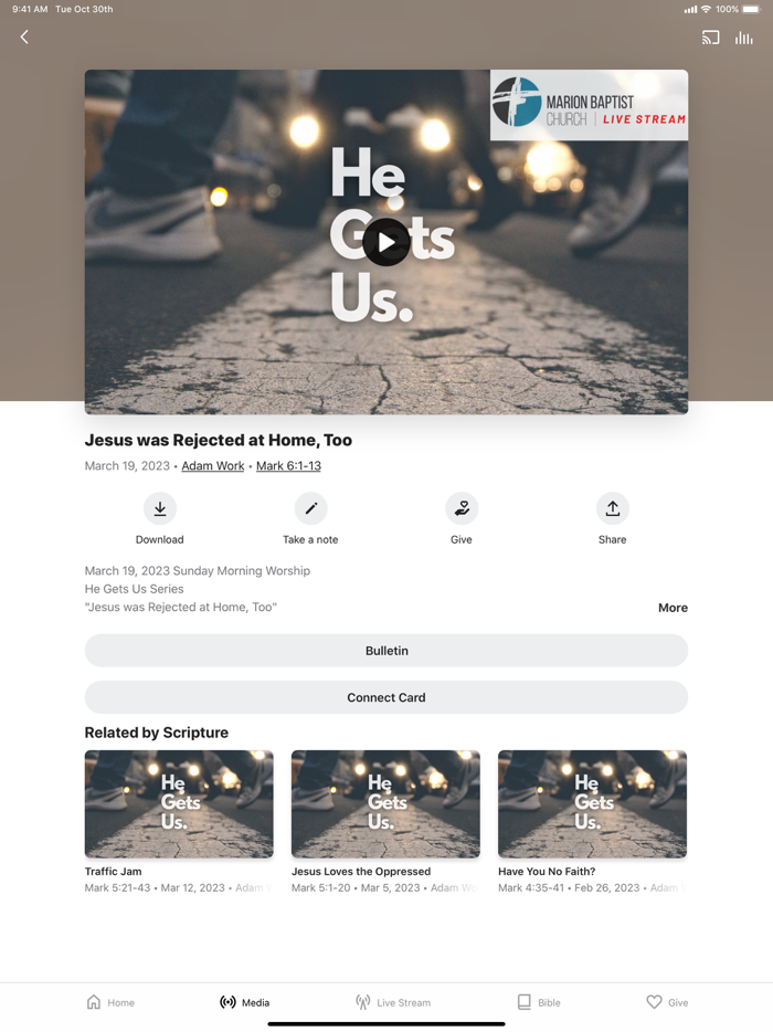 Marion Baptist Church SC