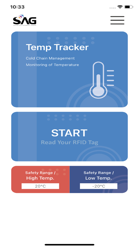 #1. NFC Temp Tracker (iOS) By: 韋僑科技(SAG)