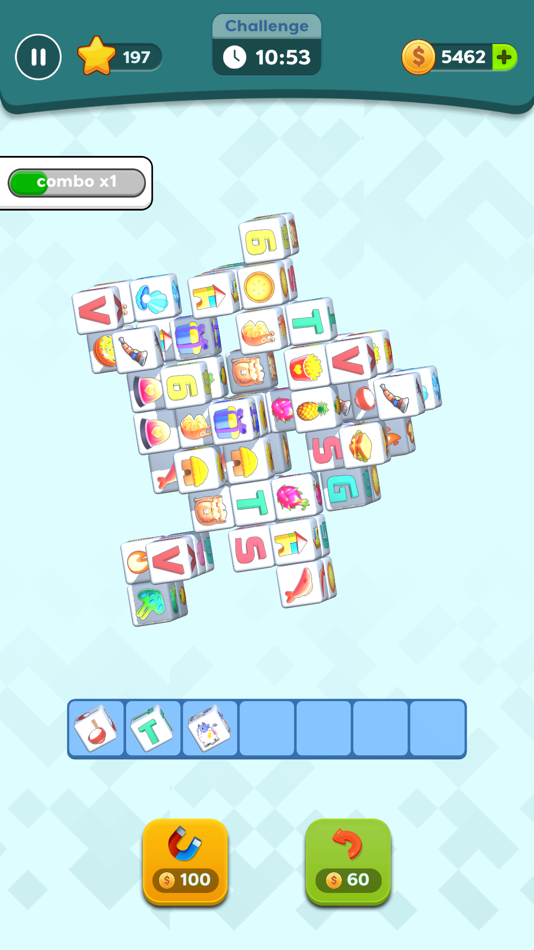 #6. Cube Match 3D Master (iOS) Podle: Jayendrasinh Chudasama