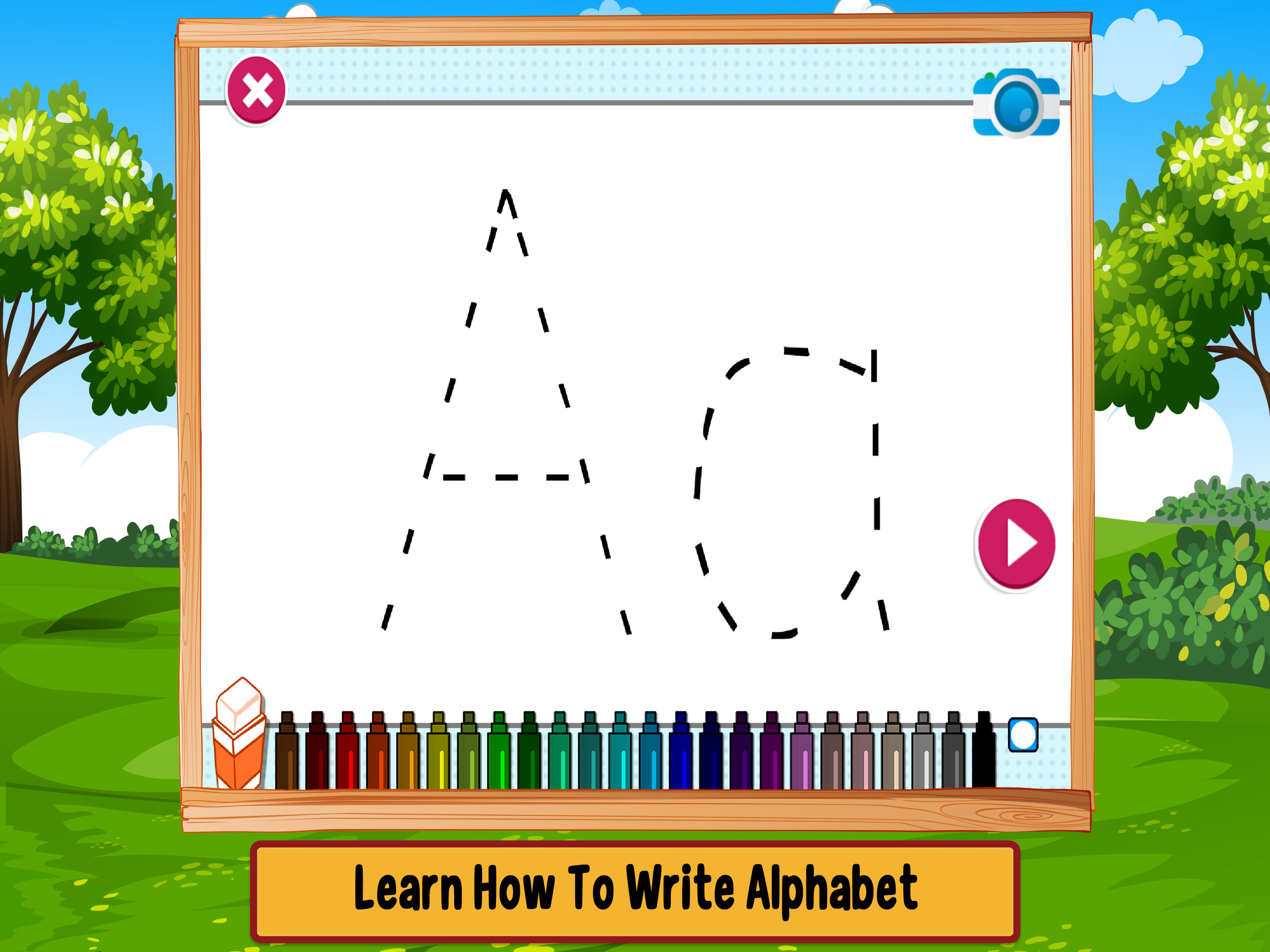 Tracing Alphabet ABC Games screenshot 13