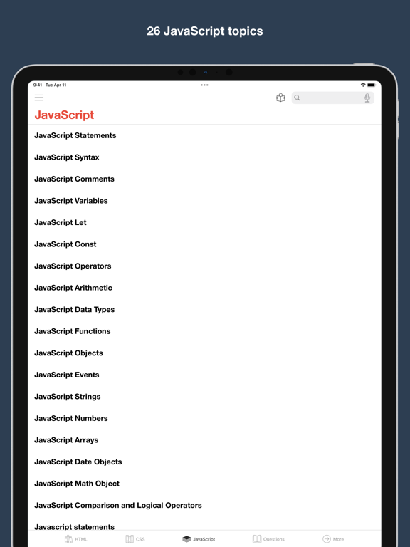 Screenshot #6 pour Web Development Interview
