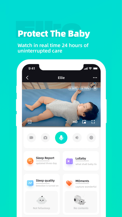 Ellie:Smart Baby Monitor Screenshot