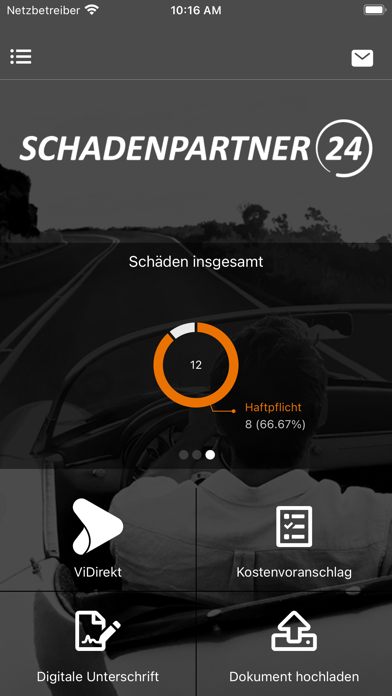 Schadenpartner24 Portal-App Screenshot