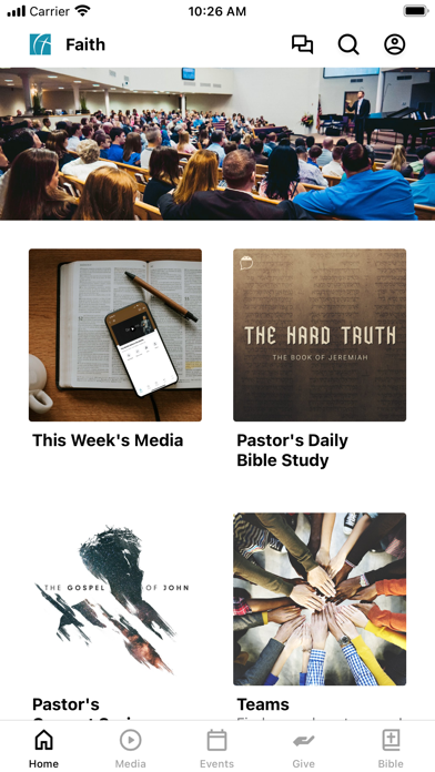 Faith Baptist Fredericksburg Screenshot