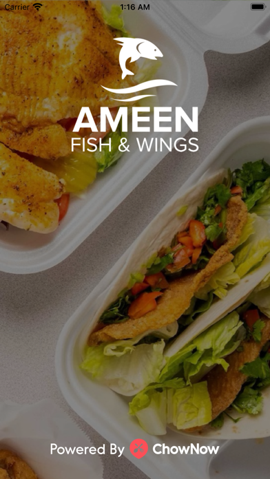 Ameen Seafood Screenshot