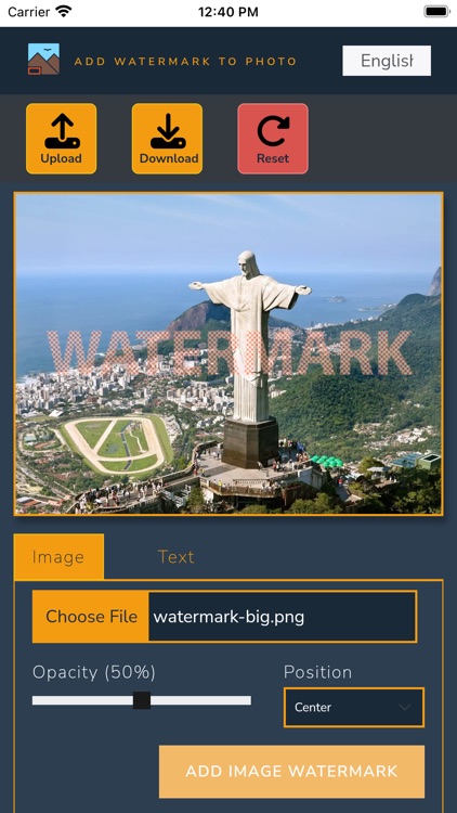 Add Watermark to Photo
