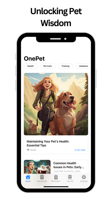 OnePet - Pet Care & Training screenshot n.1