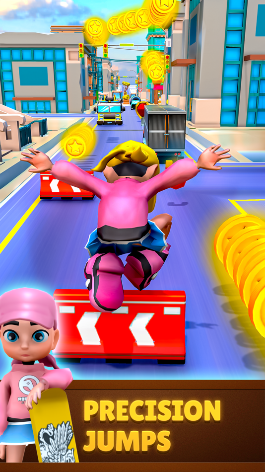 #2. TurboStride - Endless Runner (iOS) 由: Ropstam Games Inc.