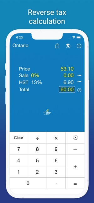 Sales Tax CANADA Calculator on the App Store