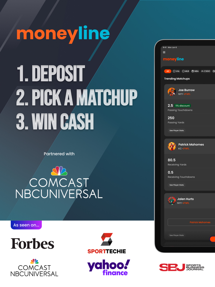 MoneyLine Sports PickEm Game