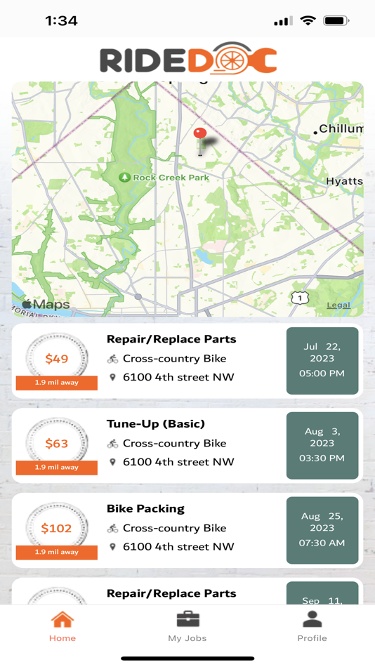 #1. RideDoc - Mechanic (iOS) 由: RideDoc LLC