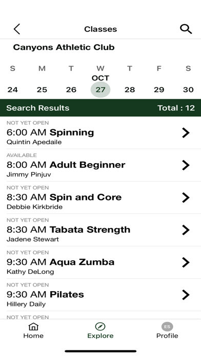 Elite Tennis + Wellness Screenshot