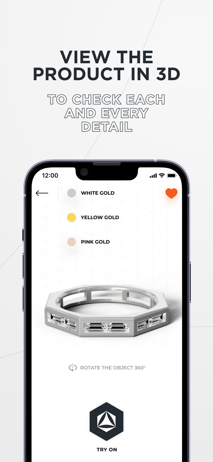 Trillion AR jewelry try on