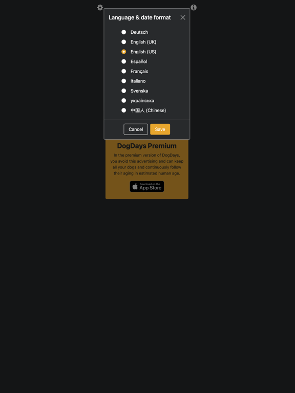 Screenshot #6 pour DogDays Basic