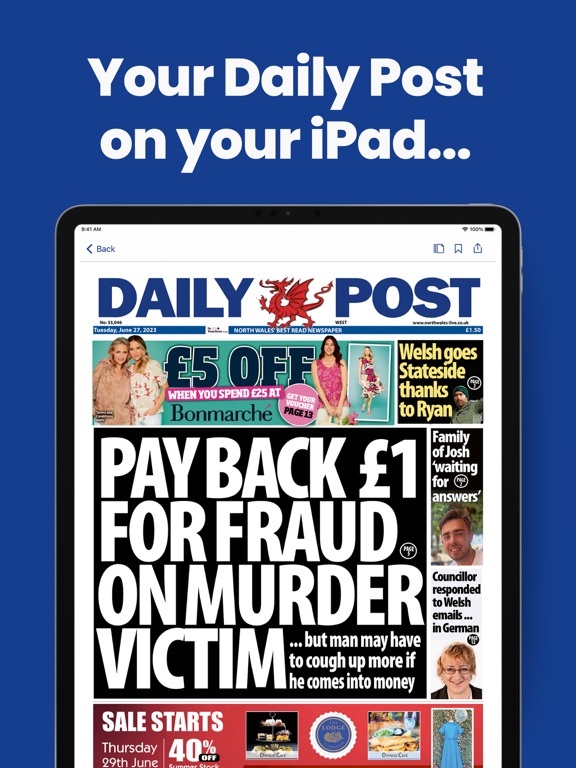 Welsh Daily Post Newspaperのおすすめ画像1
