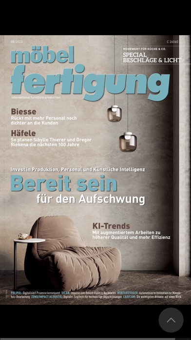 Möbelfertigung Screenshot