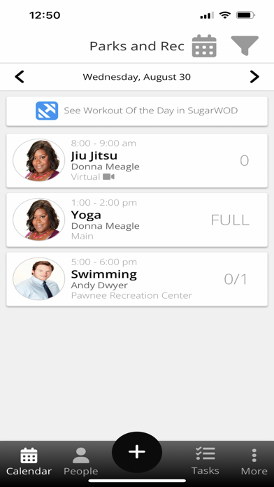 Screenshot #1 pour Zen Planner Staff App
