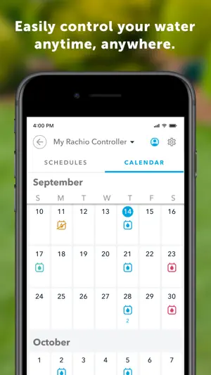 Rachio screenshot 2