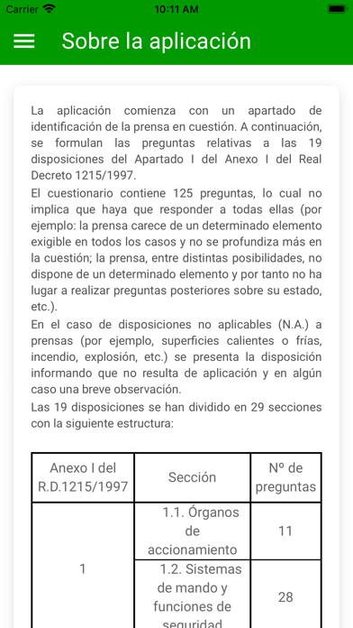 Seguridad de prensas "viejas" Screenshot