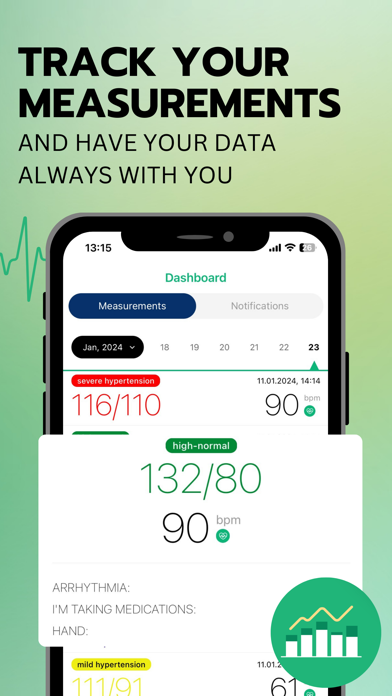Joda - Blood Pressure App Screenshot
