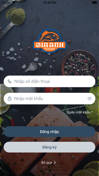 Gia Anh Foods Screenshot