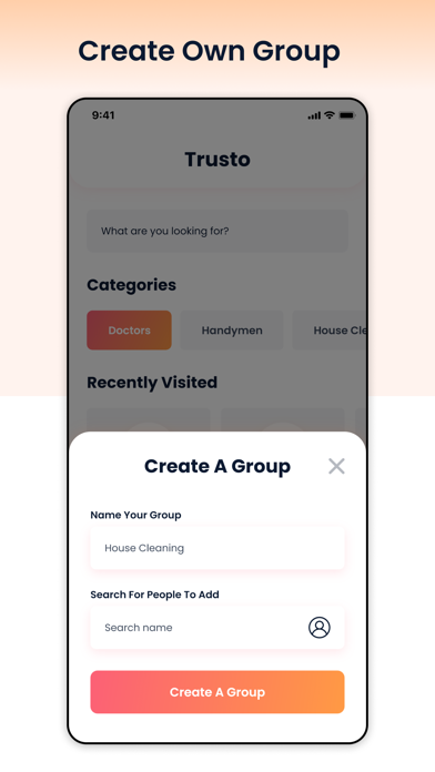 TrustoApp app screenshot 2